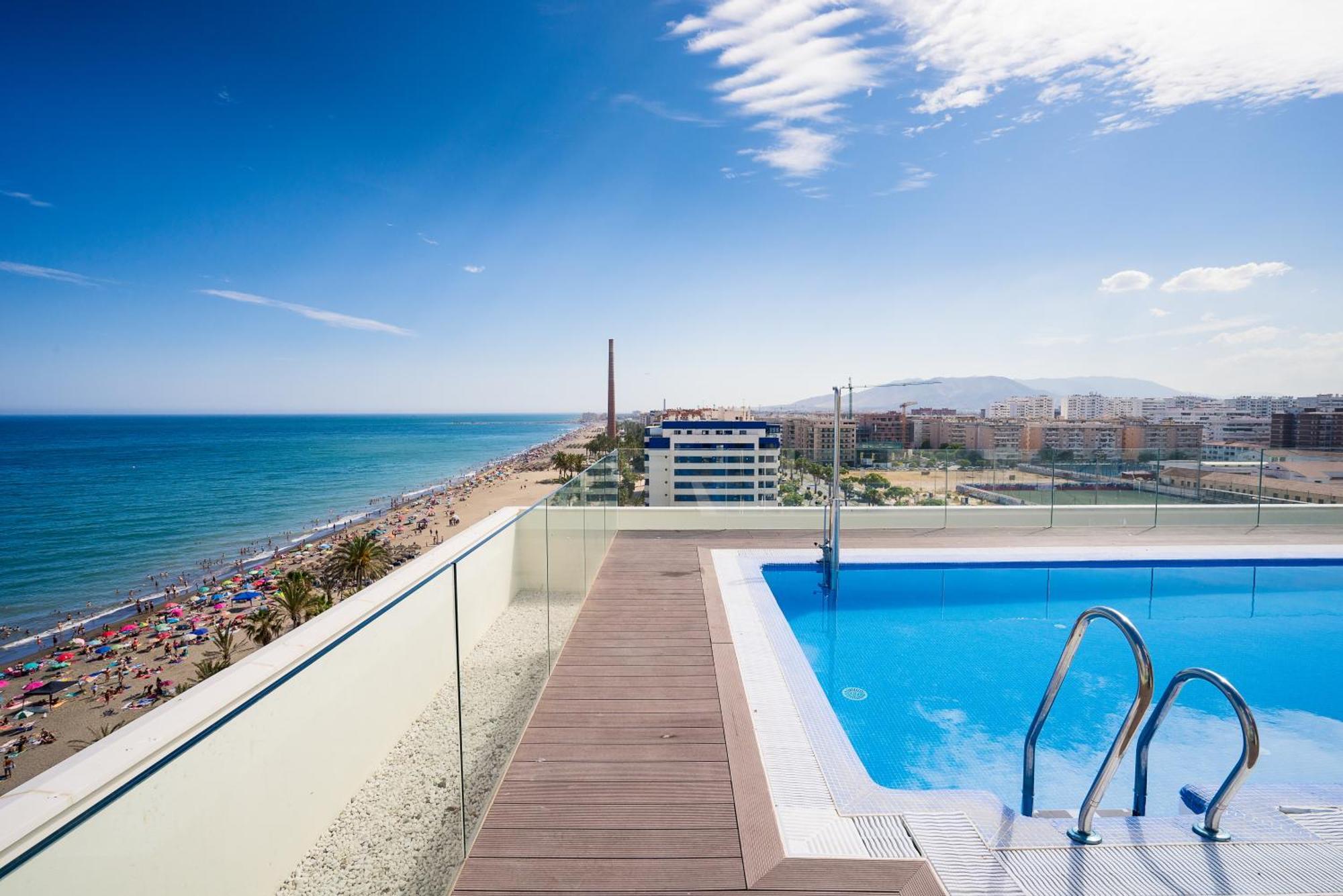 Gran Vivienda De Lujo Frente Al Mar Leilighet Málaga Eksteriør bilde