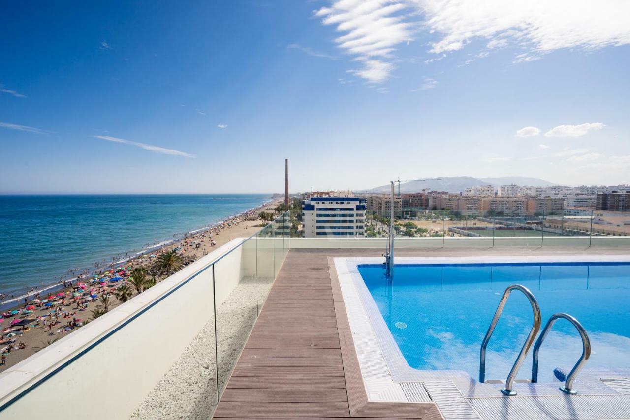 Gran Vivienda De Lujo Frente Al Mar Leilighet Málaga Eksteriør bilde