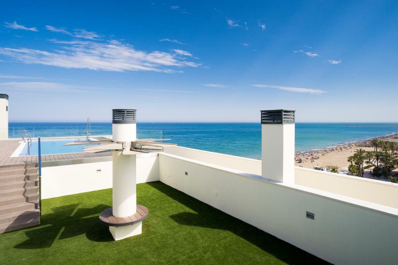 Gran Vivienda De Lujo Frente Al Mar Leilighet Málaga Eksteriør bilde